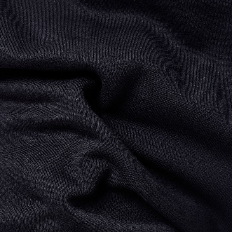 G-Star RAW® Pantalon de survêtement Side Stripe Utility Bleu foncé fabric shot