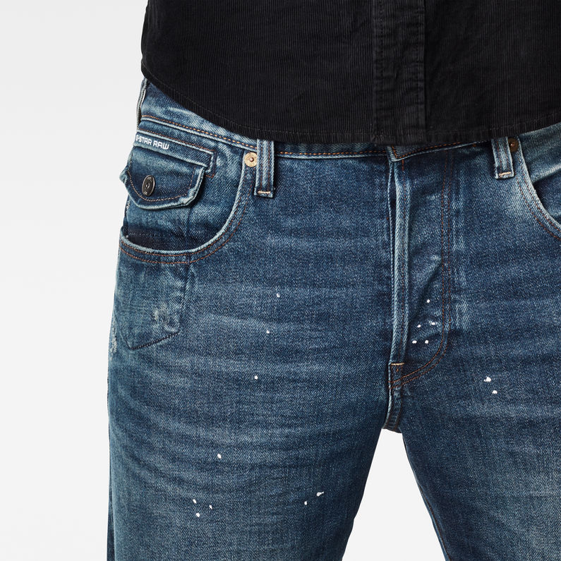G-STAR® Morry Relaxed Tapered Selvedge Jeans ミディアムブルー