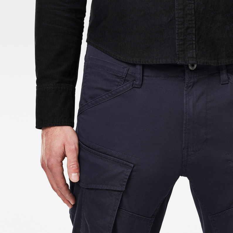 G-Star RAW® Cargo 3D Straight Tapered Pants Dark blue detail shot