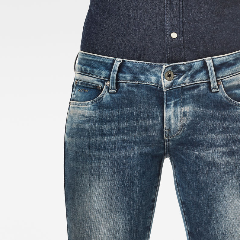 G-Star RAW® 3301 Low Skinny Wmn Medium blue