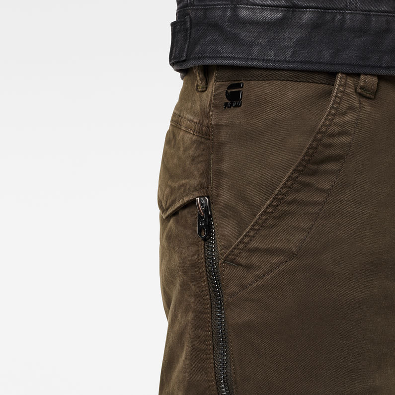 G-Star RAW® Citishield 3D Slim Tapered Cargo Pants Grey detail shot