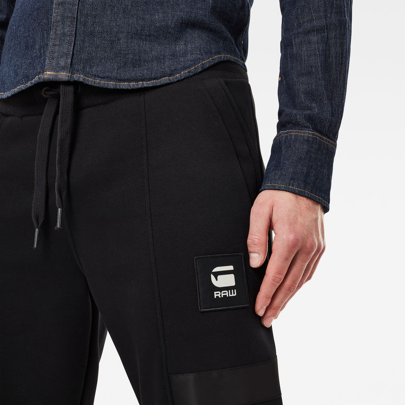 G-STAR® Lanc Sport PM Jogginghose Schwarz detail shot