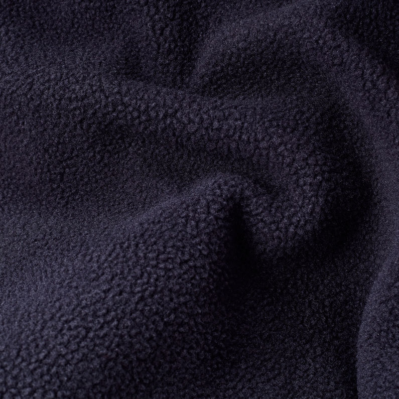 G-Star RAW® Bomber zip GR Sweater Donkerblauw fabric shot