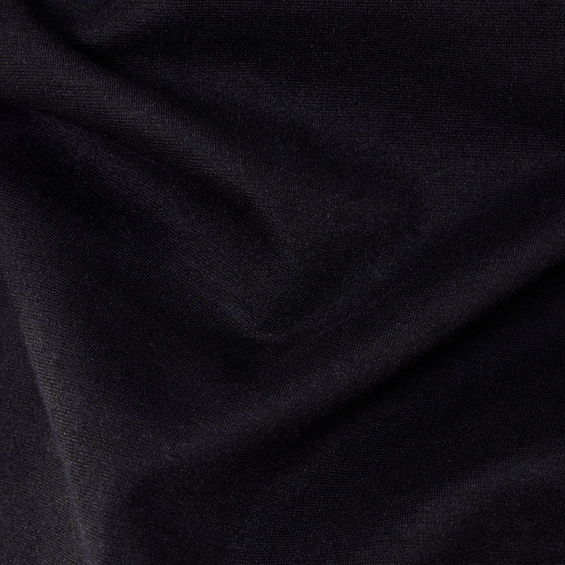 G-Star RAW® Track Jacket Indigo Sweat Dark blue fabric shot