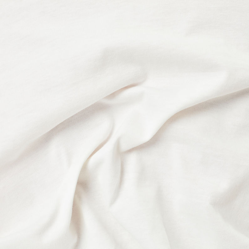 G-STAR® Camiseta GS RAW Denim Logo Beige