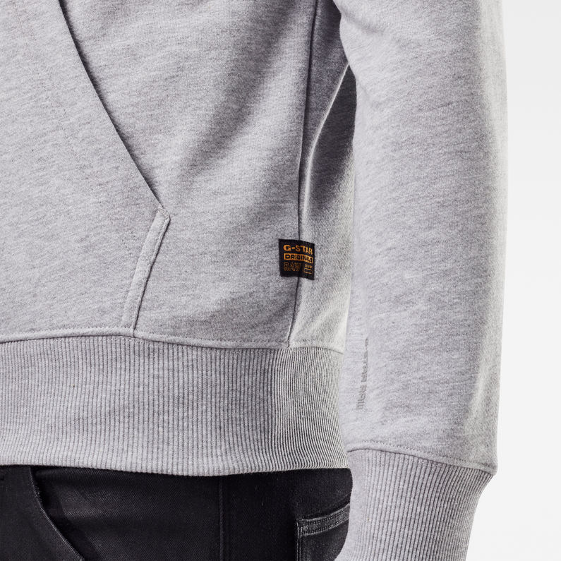 G-Star RAW® Hoodie Met Rits Meerkleurig detail shot