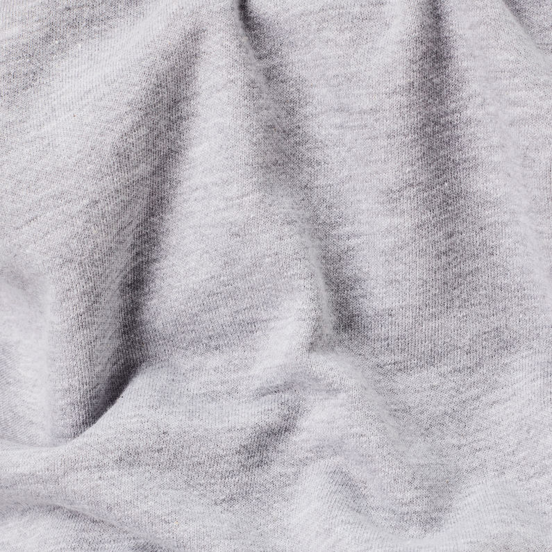 G-Star RAW® Hooded Zip Sweater Grey fabric shot