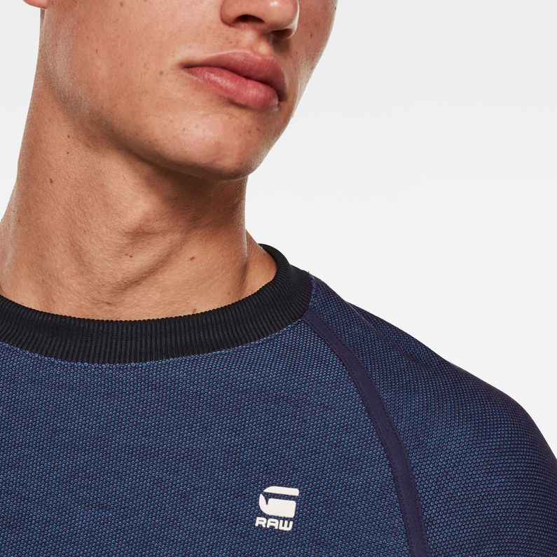 G-Star RAW® Jirgi Tape Detail T-Shirt Dark blue detail shot
