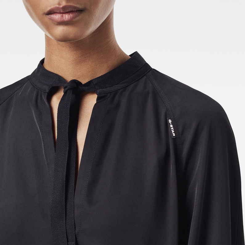 G-Star RAW® V-neck tunic dress Black