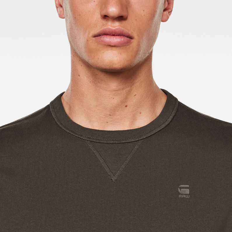 G-Star RAW® Premium Core T-Shirt Grey detail shot