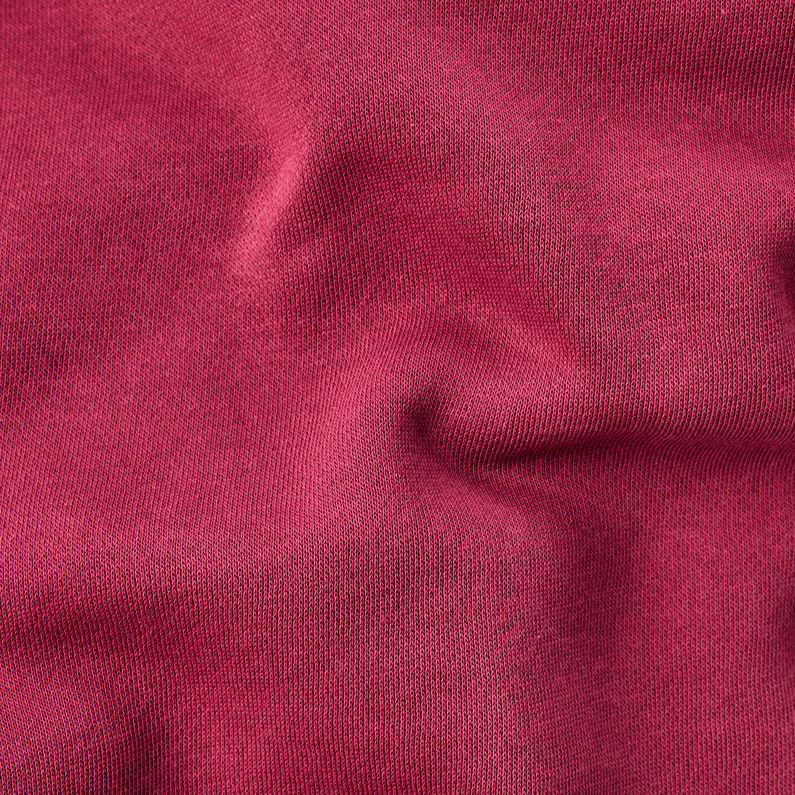 G-Star RAW® Premium Core Hoodie Rot fabric shot