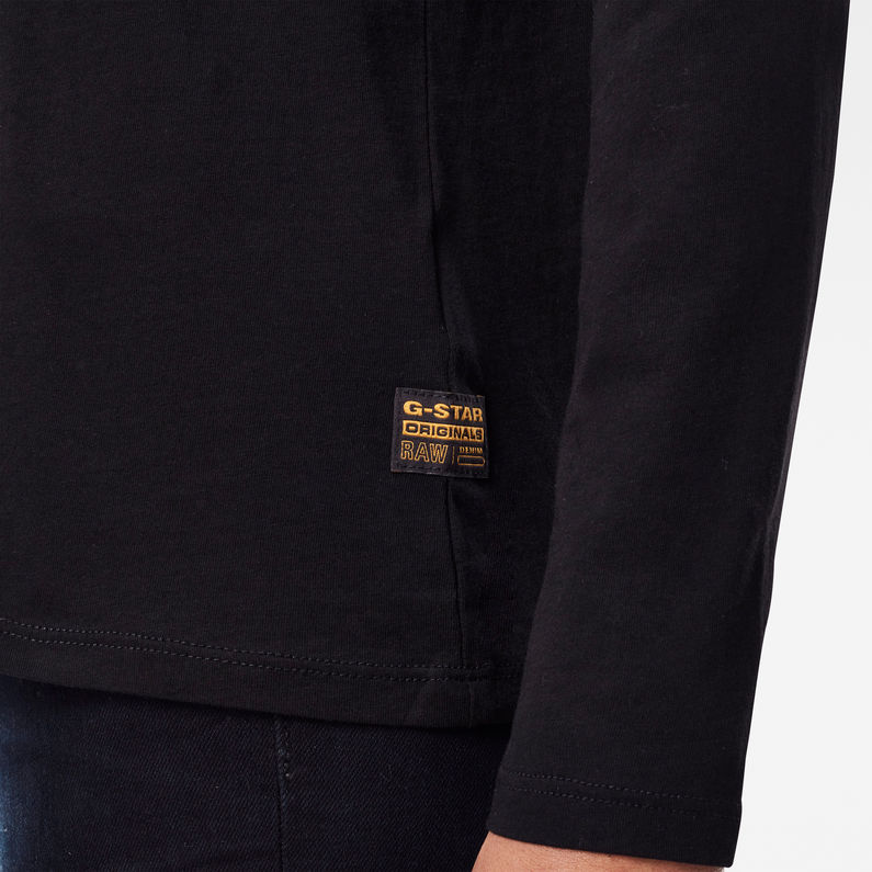 G-STAR® GRAW GR Top Schwarz