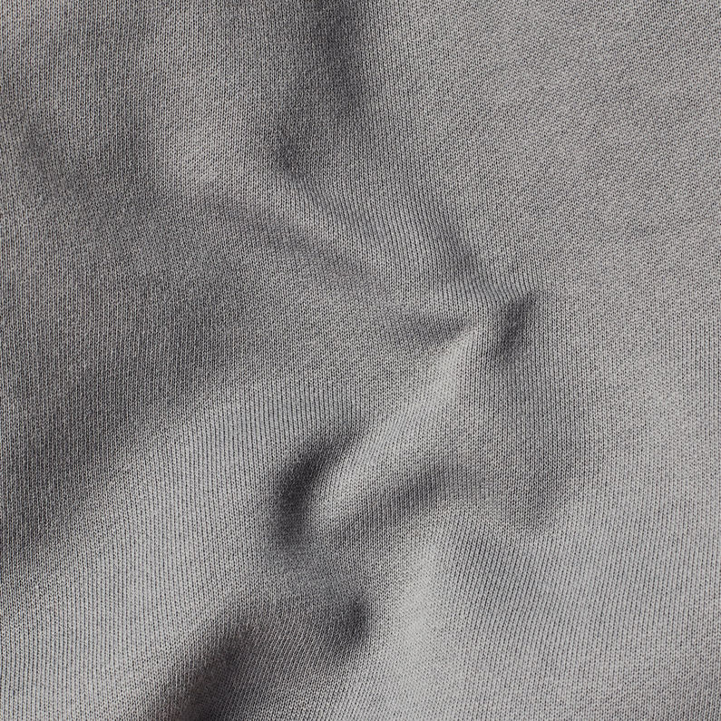 G-Star RAW® Graphic Hooded Sweater Grau fabric shot