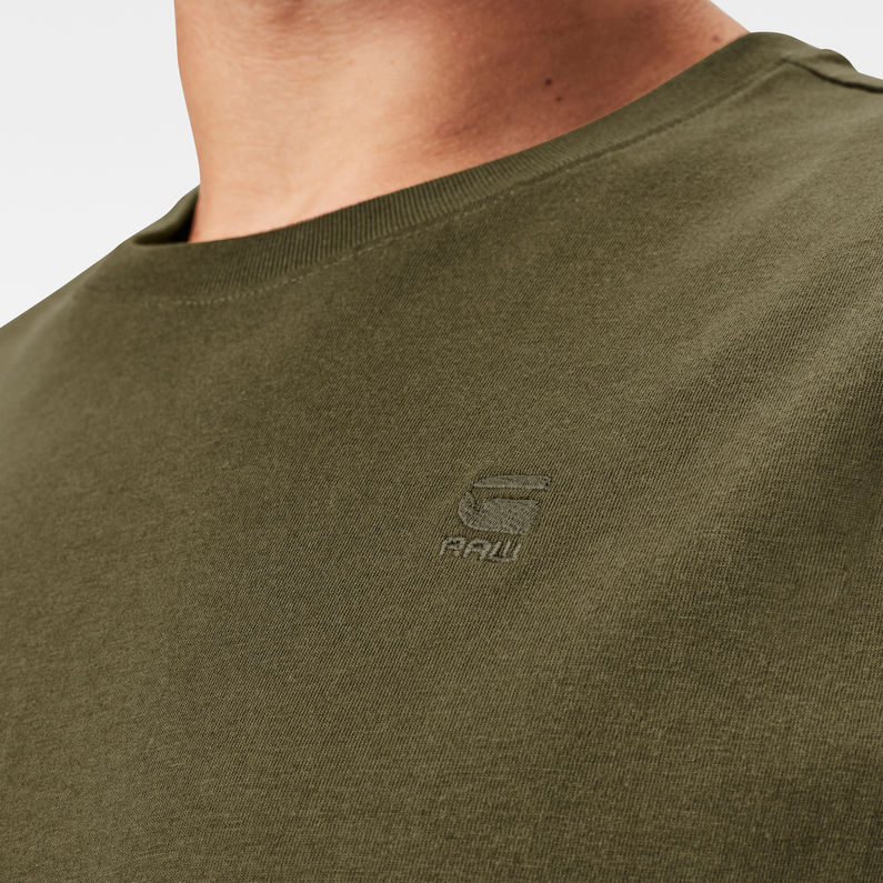 G-Star RAW® T-shirt Base-S Vert detail shot