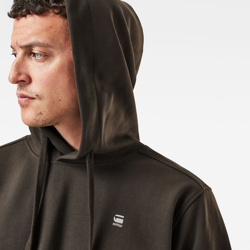 G-Star RAW® Sudadera con capucha Lash Gris detail shot