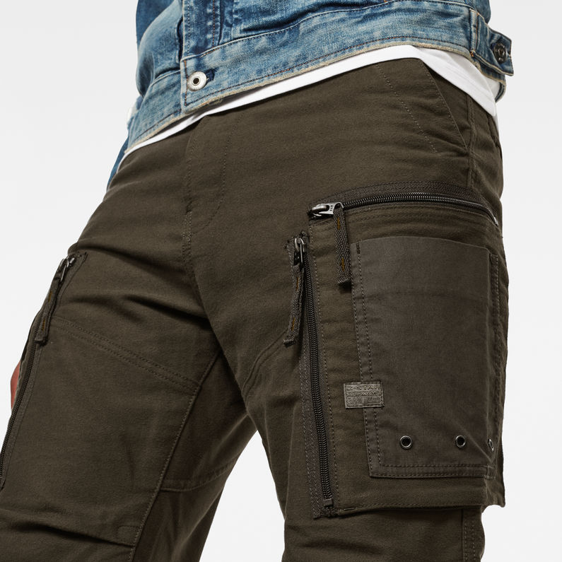 G-STAR® Arris Straight Tapered Hose Grau detail shot