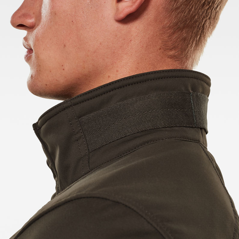 G-STAR® Hunting Field Softshell Jacke Grau detail shot