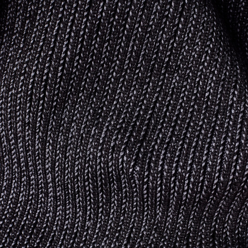 G-Star RAW® Sudadera Plated 3D Biker Zip Through Marrón fabric shot