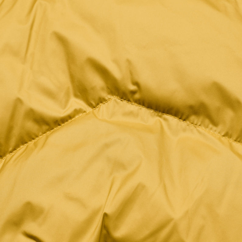 G-STAR® Whistler Hooded Puffer Jacket Grün fabric shot