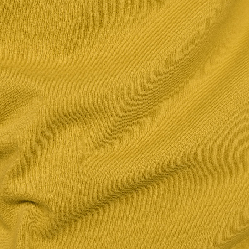 G-Star RAW® Wavy Logo Originals T-Shirt Green fabric shot