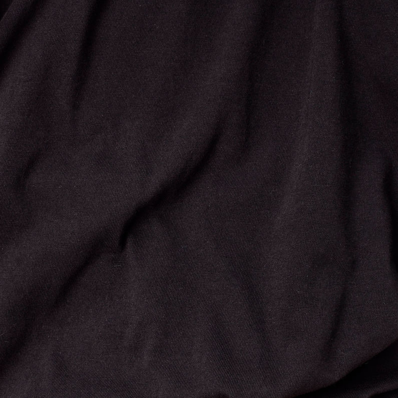 G-Star RAW® Carrni Loose Top C Black fabric shot