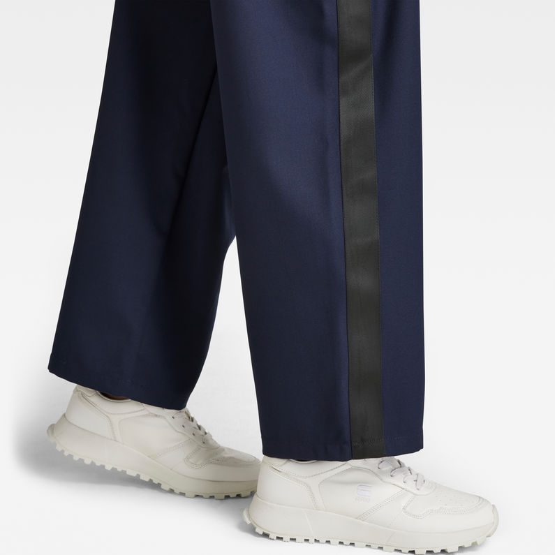 G-Star RAW® Pantalon Wide Workwear Ultra High Bleu moyen detail shot