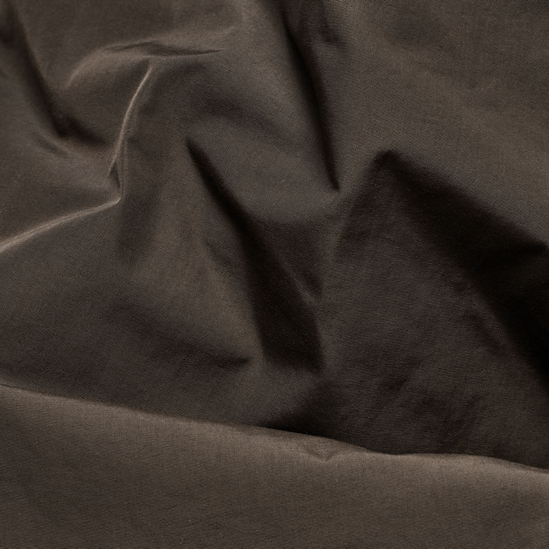 G-Star RAW® Hooded Padded Fishtail Parka Grey fabric shot