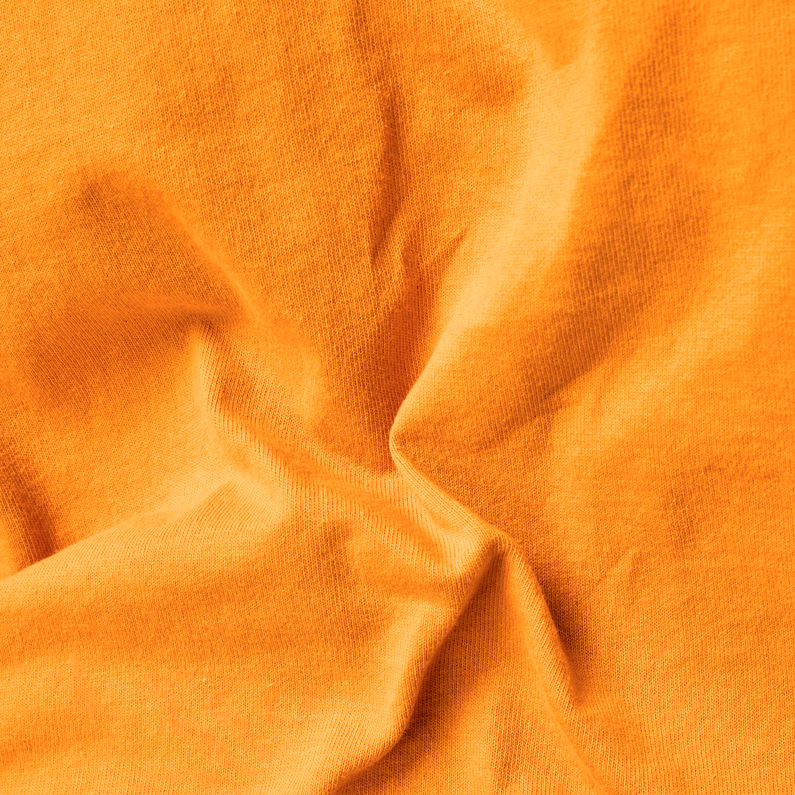 G-Star RAW® Badge Logo T-Shirt Oranje