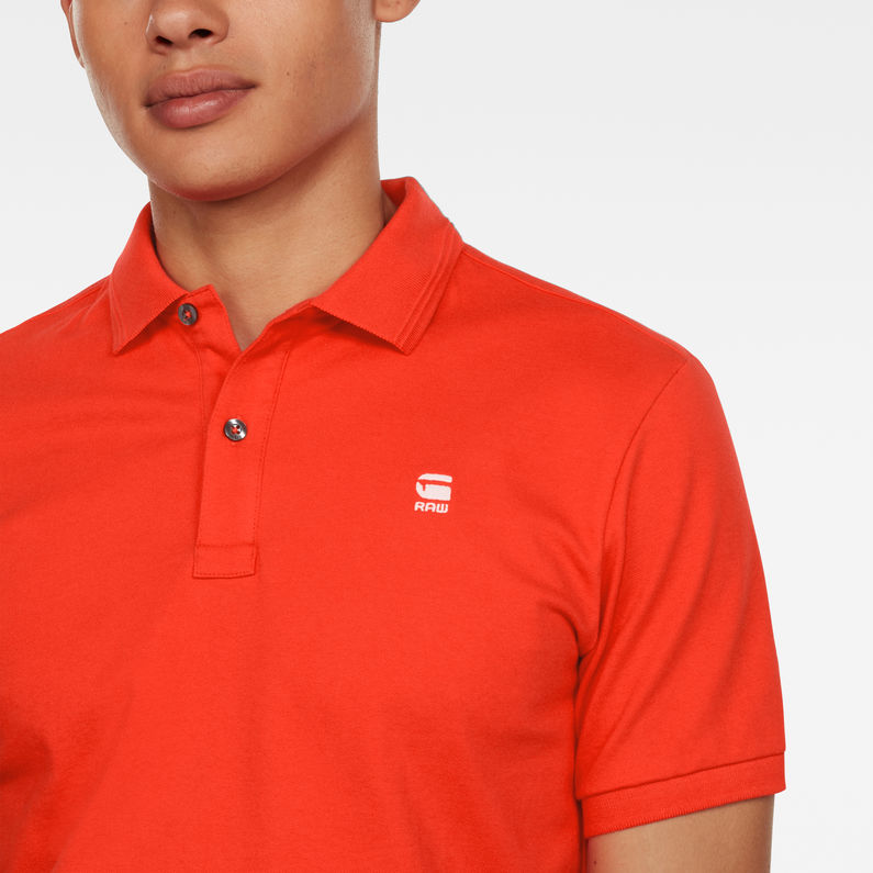 G-STAR® Dunda Slim Polo Oranje
