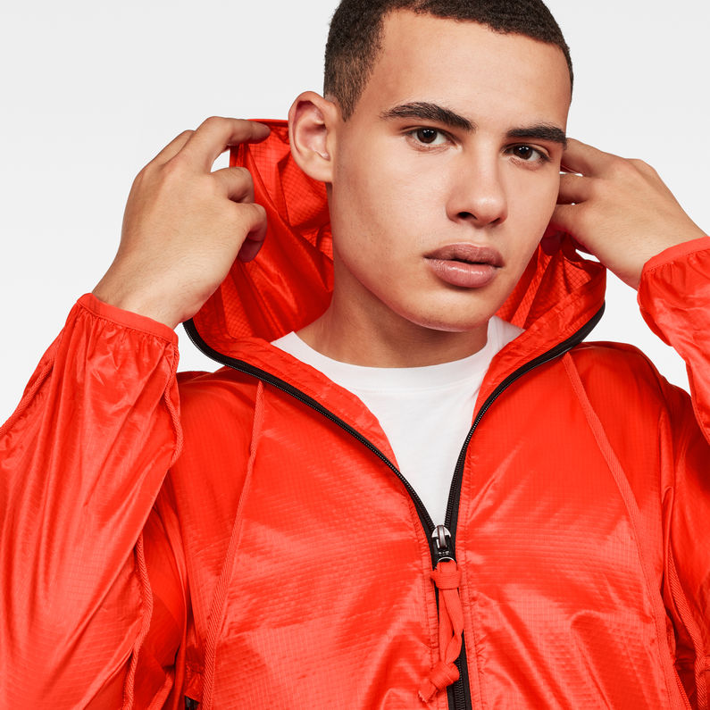 G-Star RAW® Ozone Jacket Orange detail shot