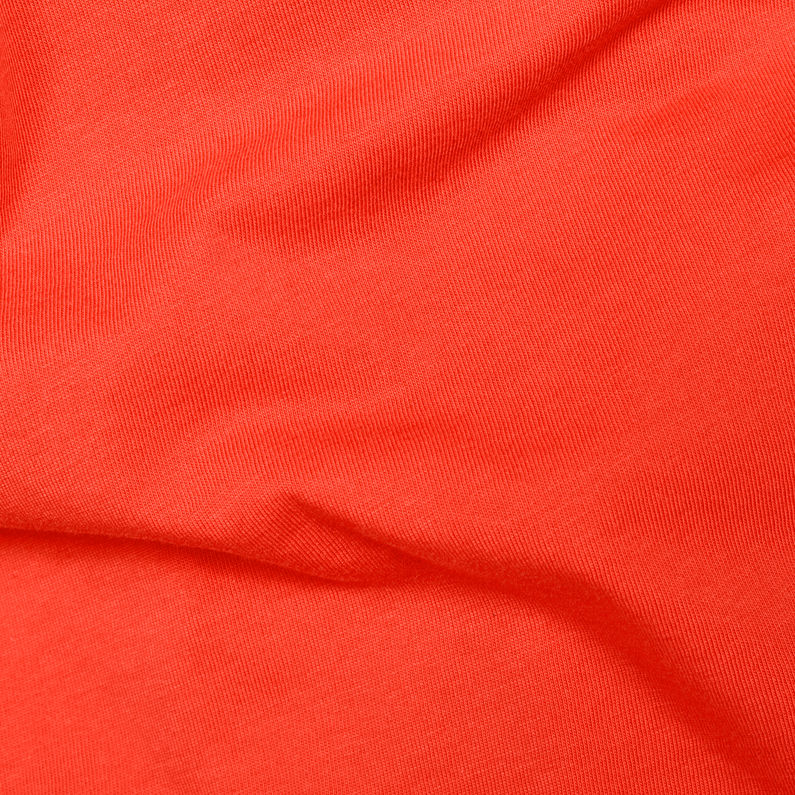 G-Star RAW® Round RAW Badge T-Shirt Orange