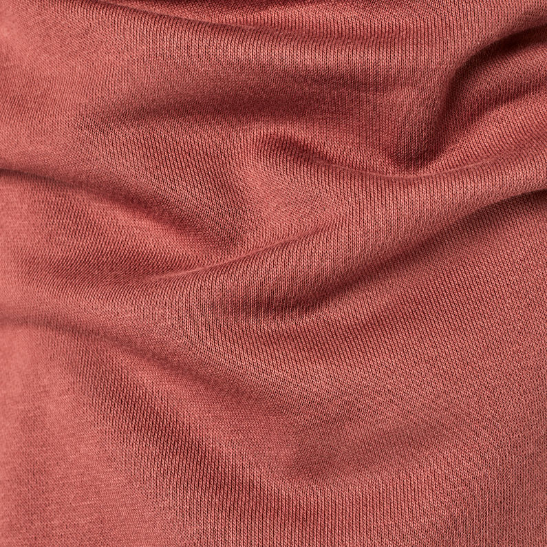 G-STAR® The Boyfriend Hooded Sweater Rot fabric shot