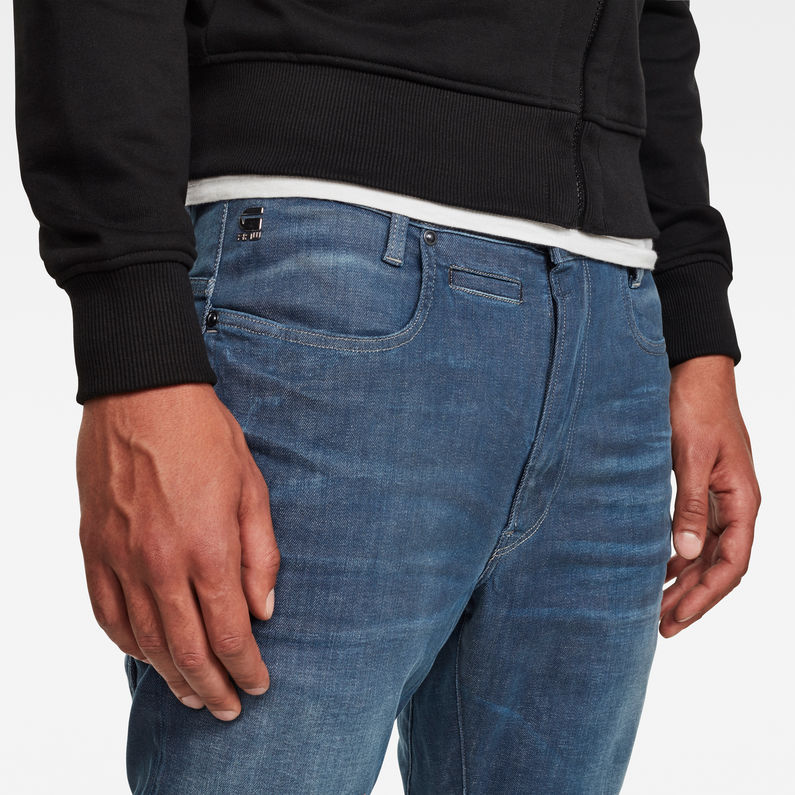 G-STAR® D-Staq Slim Jeans Donkerblauw