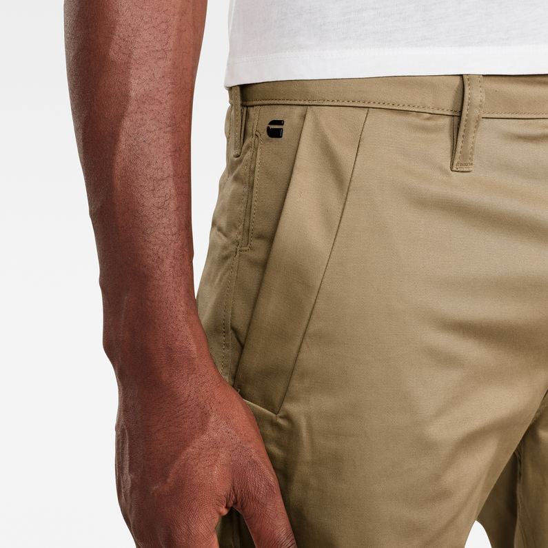 G-Star RAW® Bronson Straight Short Beige detail shot