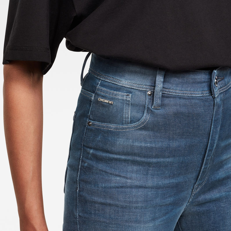 G-Star RAW® Jean Kafey Ultra High Skinny Bleu moyen