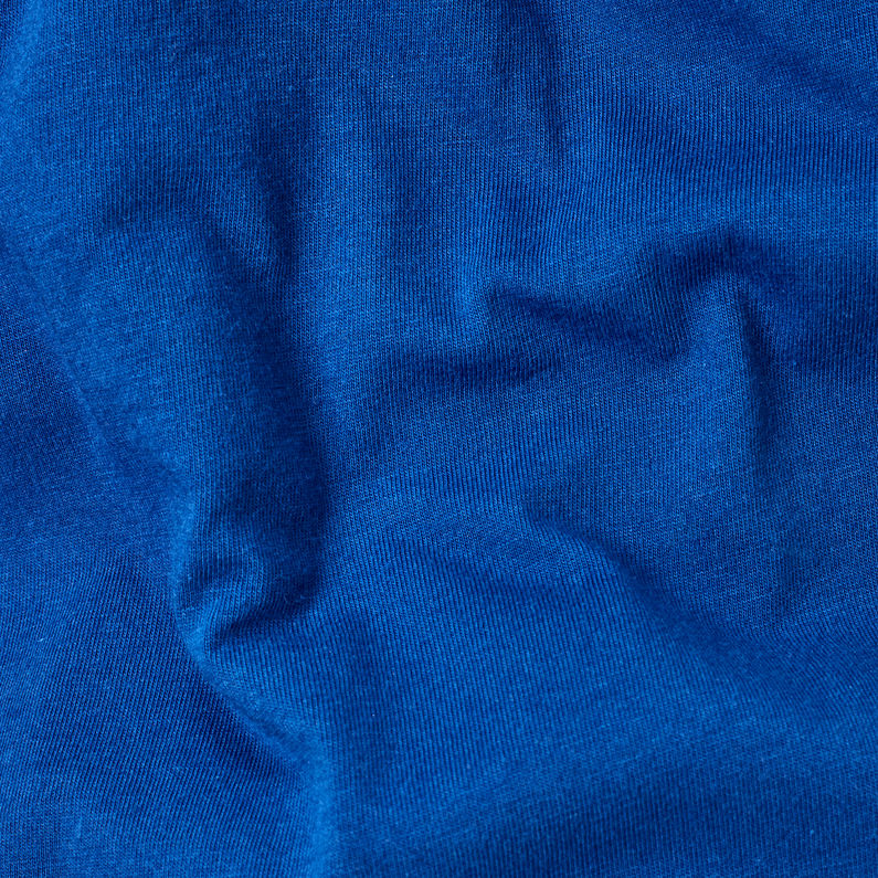 G-Star RAW® T-shirt Base-S Bleu moyen fabric shot