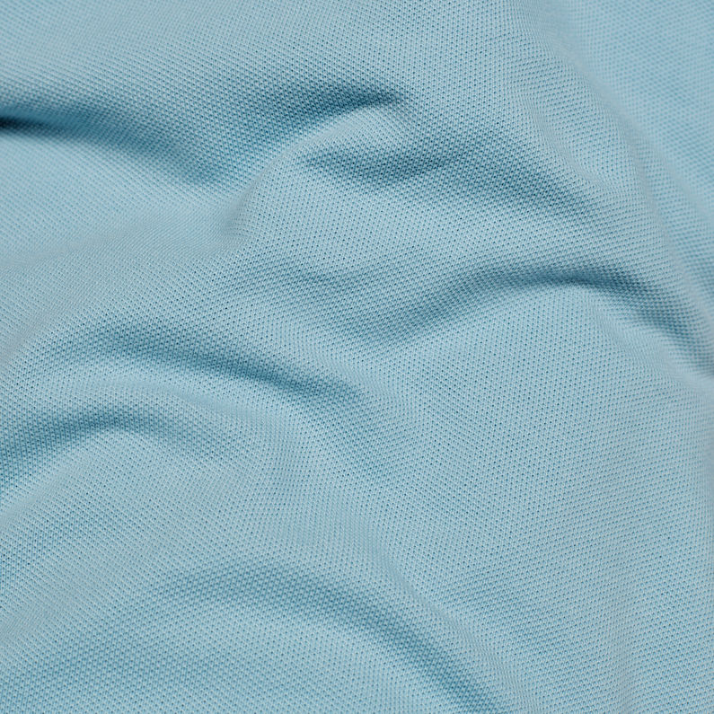 G-Star RAW® Polo Dunda Slim Stripe Azul claro