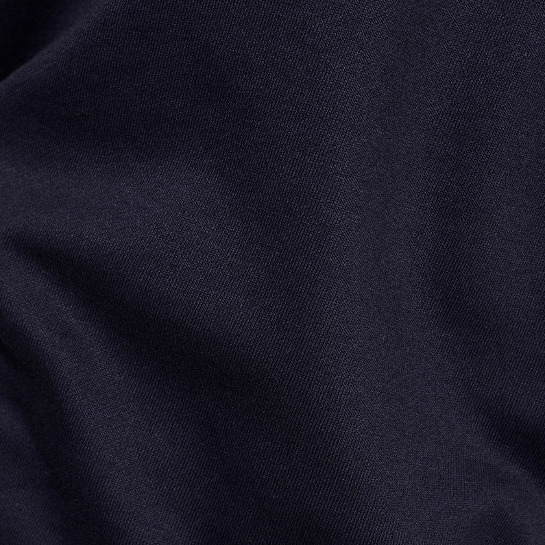 G-Star RAW® Graphic Raw Oversized Hoodie Donkerblauw fabric shot