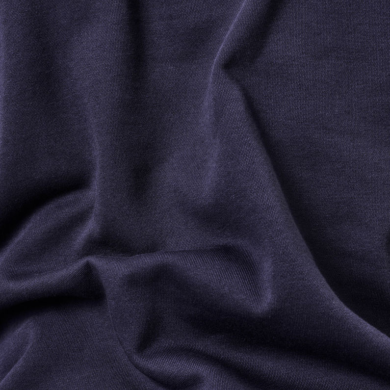 G-Star RAW® Loaq Sweat Bleu foncé fabric shot