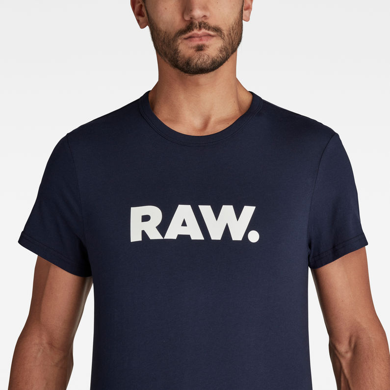 G-Star RAW® Holorn T-Shirt Dark blue detail shot