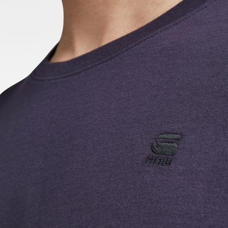 G-Star RAW® Base-S T-Shirt Dark blue detail shot