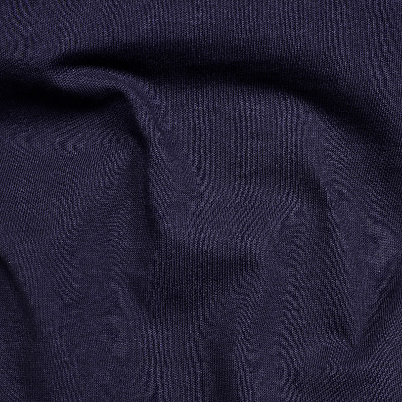 G-Star RAW® Premium Core T-Shirt Donkerblauw fabric shot