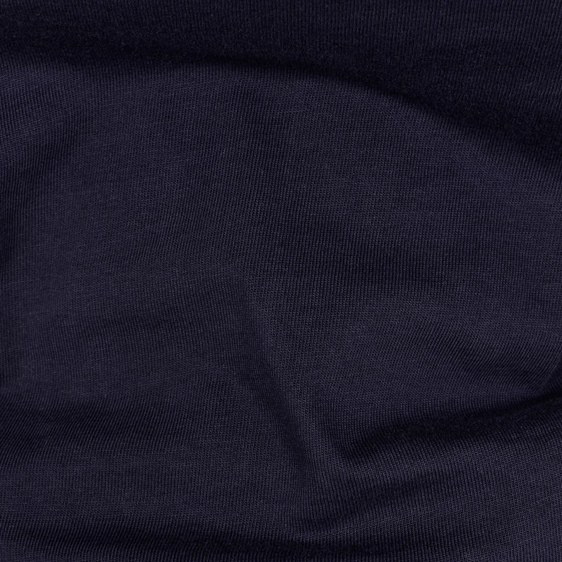 G-Star RAW® Utility Strap Jumpsuit Donkerblauw fabric shot