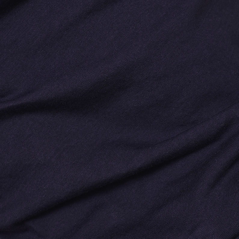 G-Star RAW® Eyben Graw Foil GR Slim Top Donkerblauw fabric shot