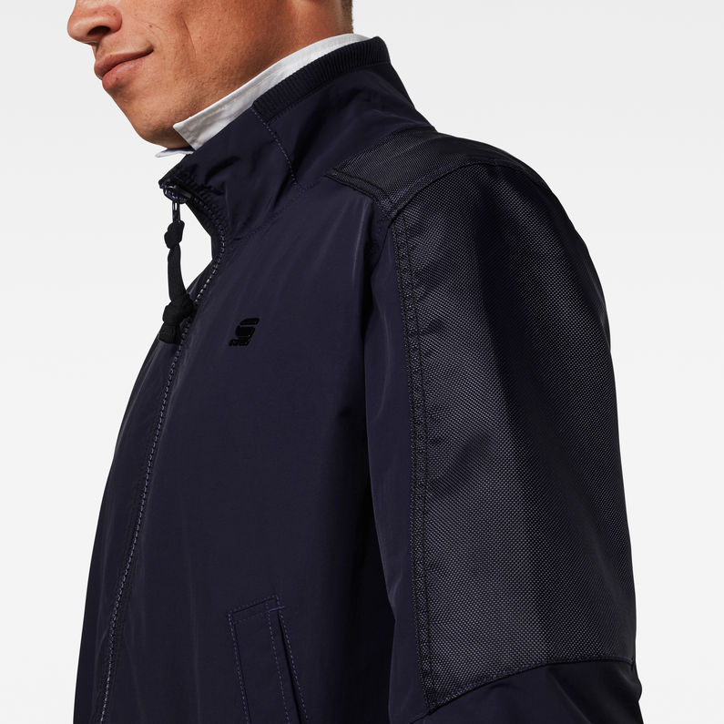 G-STAR® Meson Track Jacket Dark blue detail shot