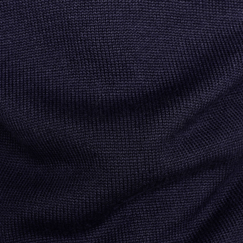 G-Star RAW® Varsity Felt R Knitted Sweater Dark blue