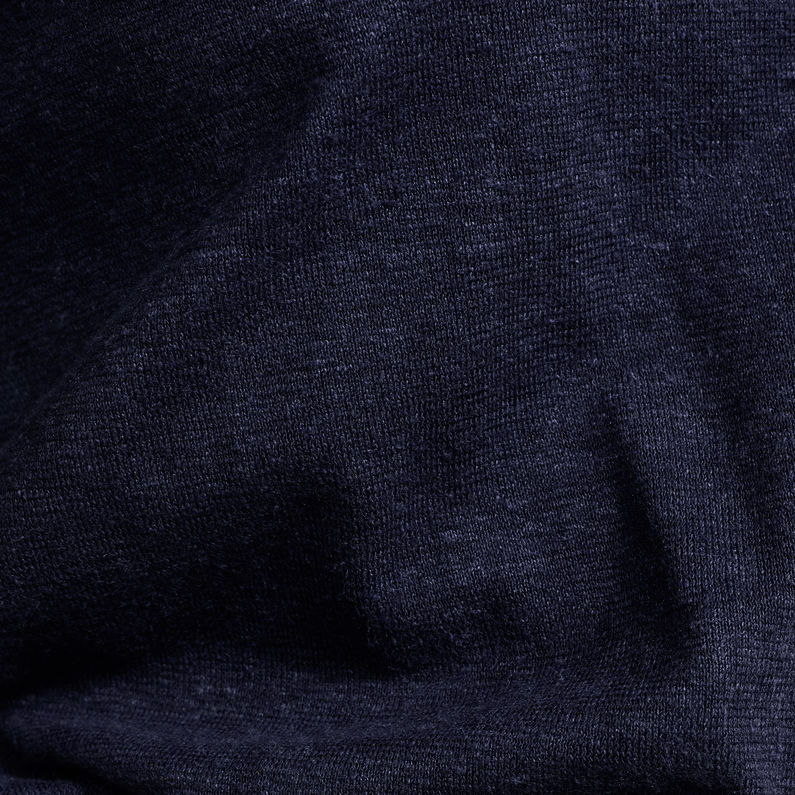 G-Star RAW® Mix jumpsuit Bleu foncé fabric shot