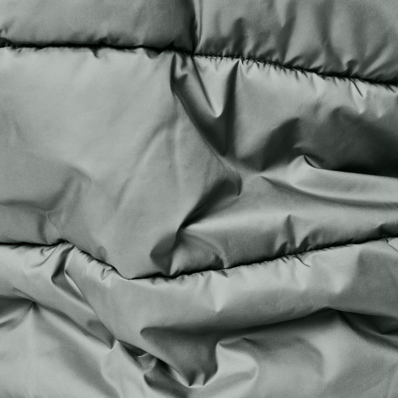 G-Star RAW® Veste Meefic Hooded Padded Gris fabric shot
