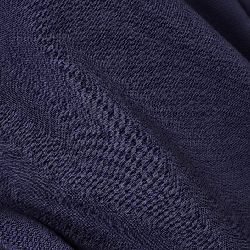 G-Star RAW® Graphic Oversized Sweatshirt Mittelblau fabric shot