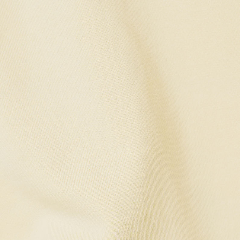 G-Star RAW® Graphic Oversized Sweater Beige fabric shot